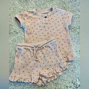 Easy Peasy outfit matching set toddler girl 5T